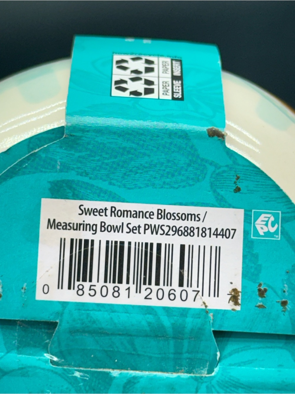 The Pioneer Woman Sweet Romance Blossoms Measuring Bowl Set - Picture 7 of 8